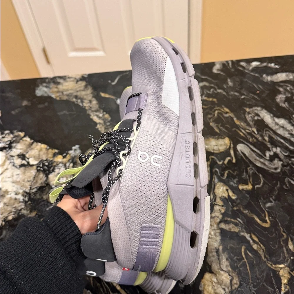 On Running Cloudnova Shoes Pearl Zest Women's Size 9 - Picture 7 of 8